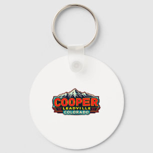 Cooper leadville colorado ski gift skiing souvenir key ring