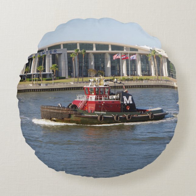 Cooper Moran round pillow (Front)