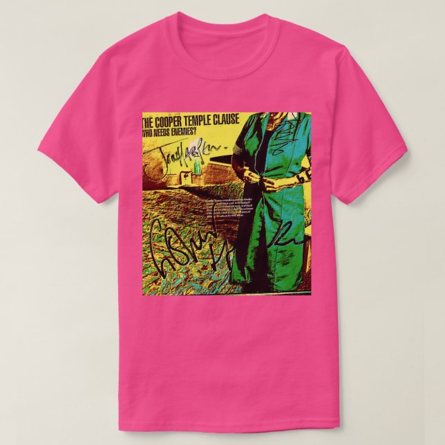 Cooper Temple Clause T-Shirt (Design Front)