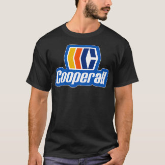 Cooperall Retro Ice Hockey Logo T-Shirt