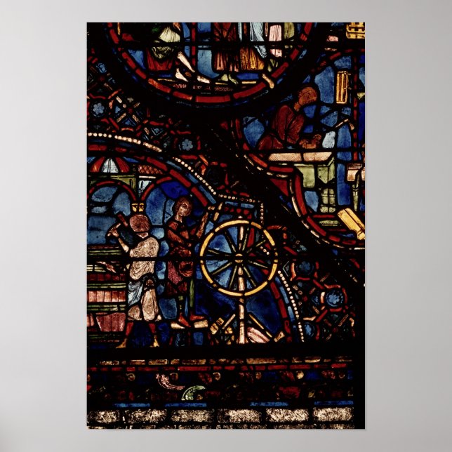 Coopers at work, from the Life of St. Julian Poster (Front)