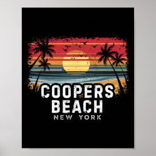 Coopers Beach New York Surfboard Beach _1  Poster