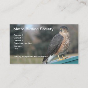 Cooper's Hawk Photo Appointment Card
