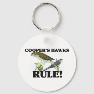 COOPER'S HAWKS Rule! Key Ring