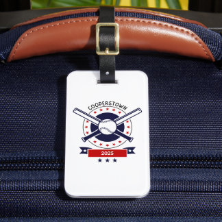 Cooperstown 2025 luggage tag