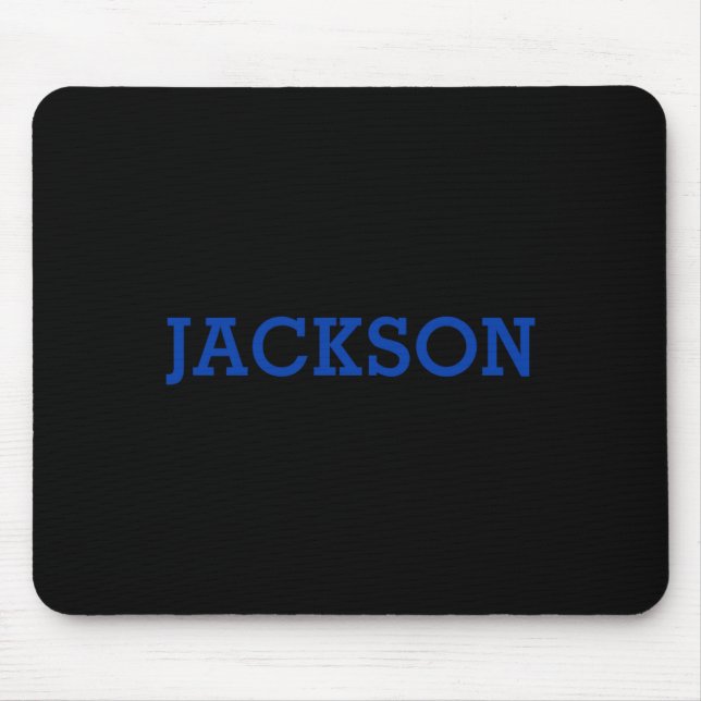 Cooperstown Field Team Name Player Personalized T  Mouse Mat (Front)