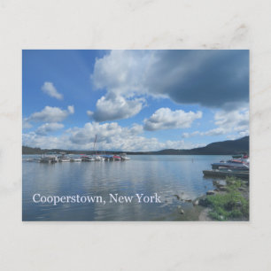 Cooperstown New York Otsego Lake Postcard