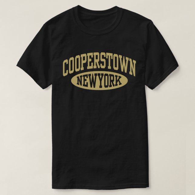 Cooperstown New York T-Shirt (Design Front)