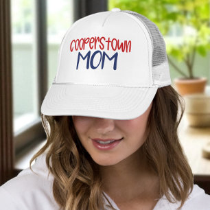 Cooperstown NY Baseball Mum  Trucker Hat