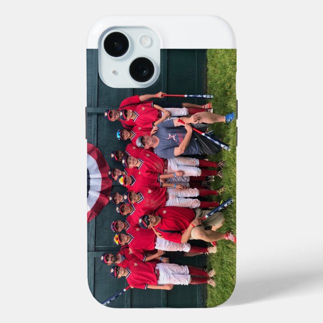 Cooperstown NY Baseball Team Photo Case-Mate iPhone Case (Back)