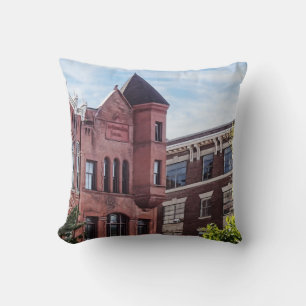 Cooperstown NY - First National Bank Building Cushion