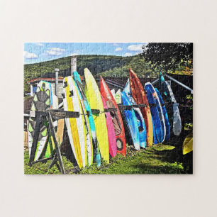 Cooperstown NY - Kayaks and Paddleboards Jigsaw Puzzle
