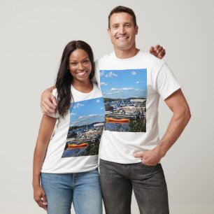 Cooperstown NY - Marina At Lake Front Park T-Shirt