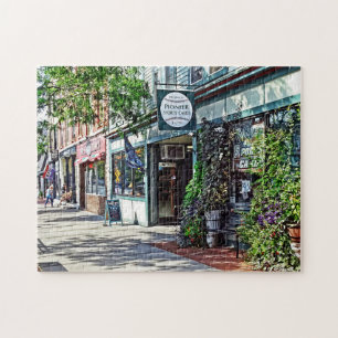 Cooperstown NY - Shops Along Main Street Jigsaw Puzzle