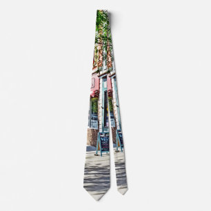 Cooperstown NY - Shops Along Main Street Tie