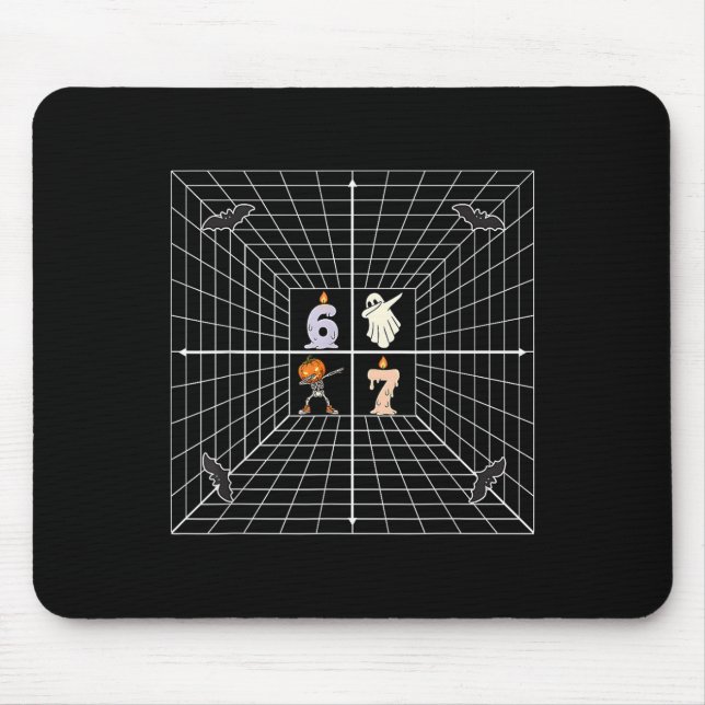 Coordinate 6 7 Funny Math Teacher Meme Science Hal Mouse Mat (Front)