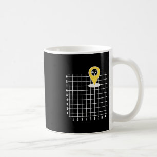 Coordinate 6 Number 67 Six Seven Meme Coffee Mug