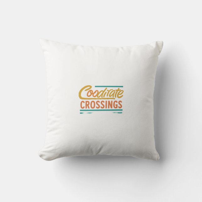 Coordinate Crossings Cushion (Front)