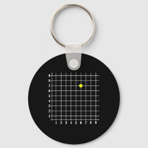 Coordinate Six Seven Trendy 6 7endy Retro Groovy 6 Key Ring