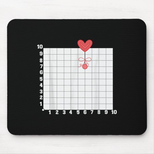 Coordinate Six Seven Trendy 6 7endy Retro Groovy 6 Mouse Mat (Front)