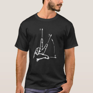 Coordinate System Cnc Programmer Machining Mechani T-Shirt