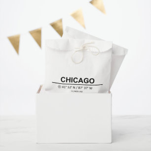 Coordinates Chicago Favour Bags