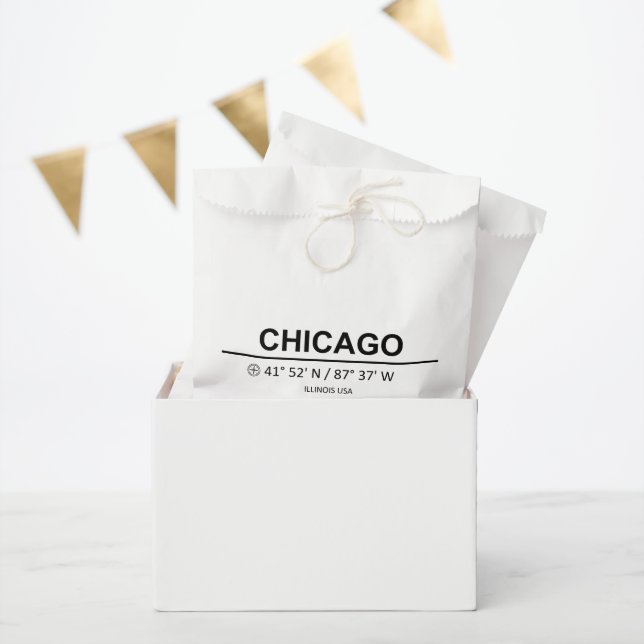 Coordinates Chicago Favour Bags (Party)