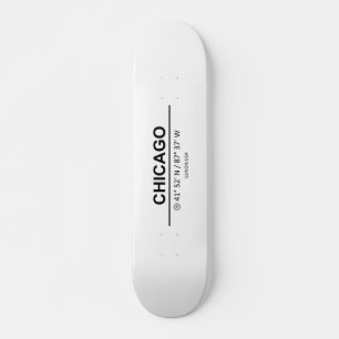 Coordinates Chicago Skateboard