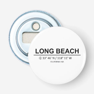 Coordinates Long Beach Bottle Opener