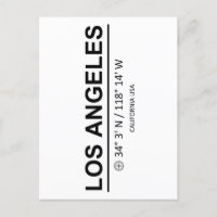 Coordinates Los Angeles
