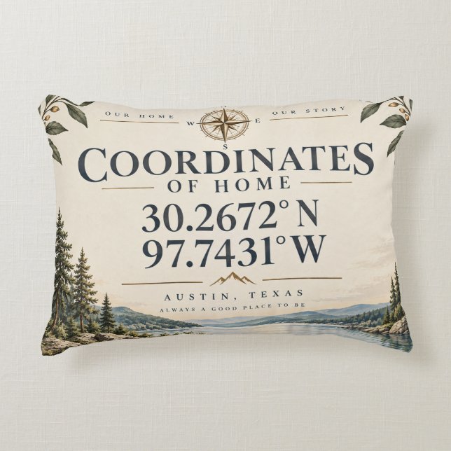 Coordinates of Home Keepsake Decorative Cushion (Front)