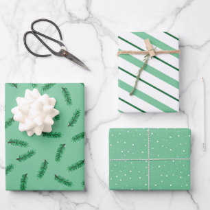 Coordinating Set Christmas Wrapping Paper