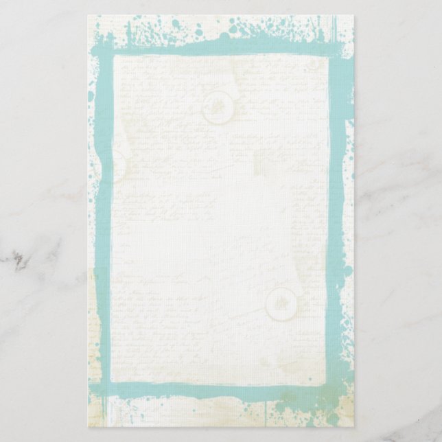 Coordinating Stationery Inspired by Jane Austen (Front)