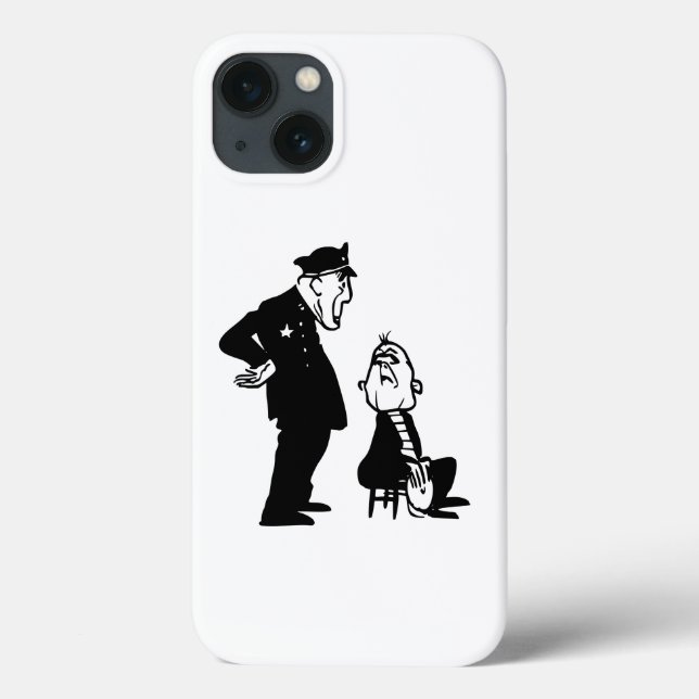 Cop and burglar Case-Mate iPhone case (Back)