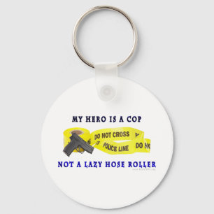 COP Hero Police Key Ring