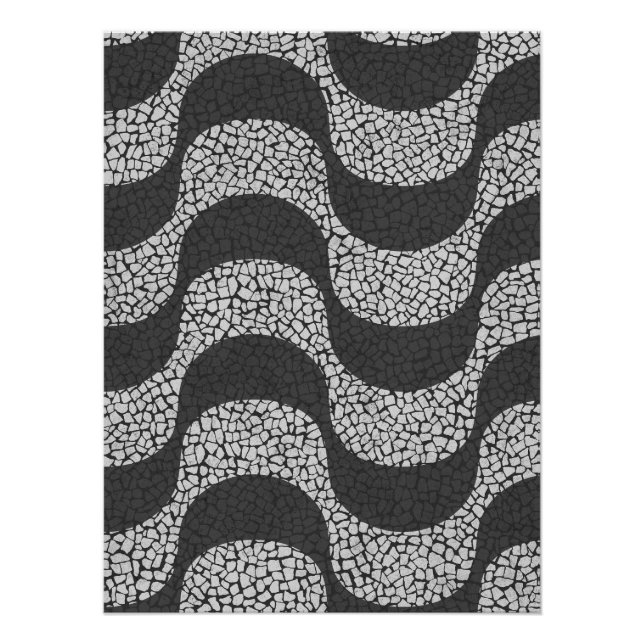 Copacabana Beach Boardwalk Poster (Front)