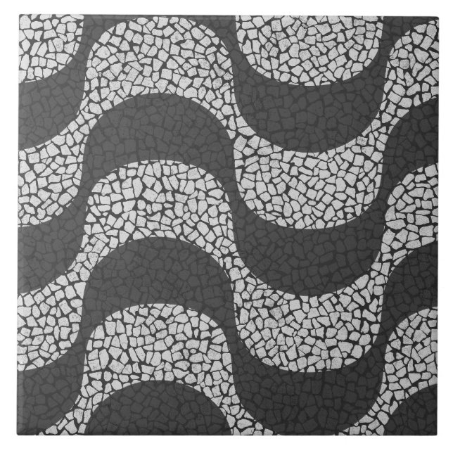 Copacabana Beach Boardwalk Tile (Front)