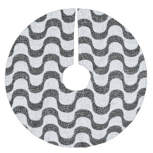 Copacabana Beach Brushed Polyester Tree Skirt