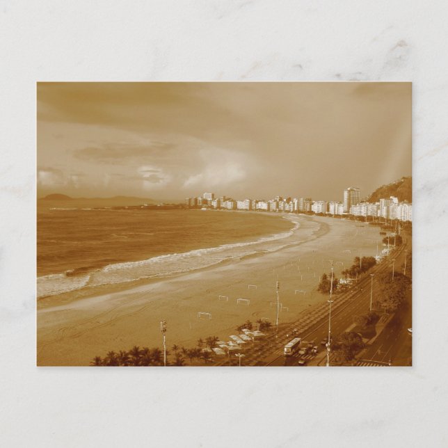 Copacabana Beach * Rio * Brazil Postcard (Front)
