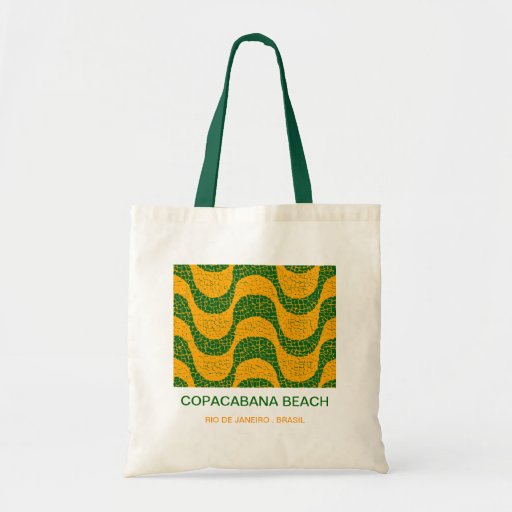 Image of Copacabana beach . Rio de Janeiro . Brasil Tote Bag