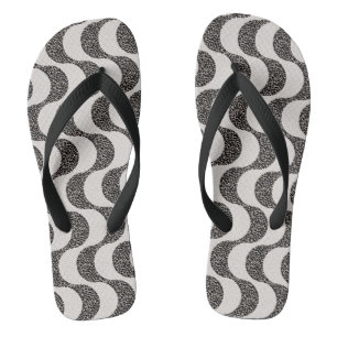 Copacabana Beach Rio de Janeiro Tile Flip Flops