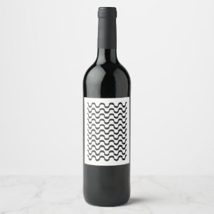 Copacabana beach wine label