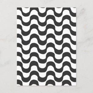 Copacabana Black and white Holiday Postcard