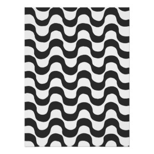 Copacabana Black and white Poster