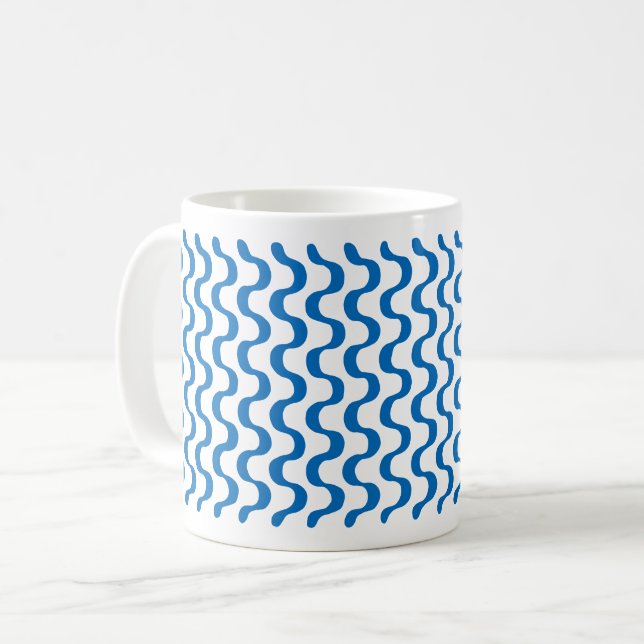 Copacabana Blue Coffee Mug (Front Left)