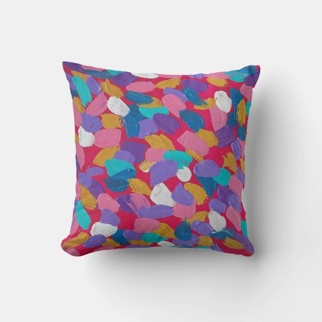 Copacabana Feathers Cushion (Front)