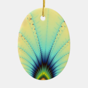 Copacabana Fractal Ceramic Tree Decoration
