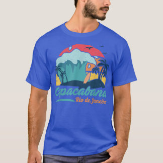 Copacabana Rio de Janeiro Beach Summer Surfing Pal T-Shirt