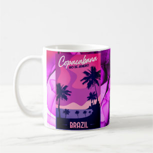 Copacabana Rio De Janeiro Brazil Beach Coffee Mug