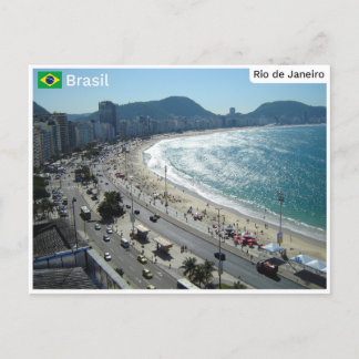 Copacabana, Rio de Janeiro - Brazil Postcard